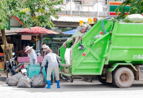 Sustainable waste disposal practices in Mitcham construction