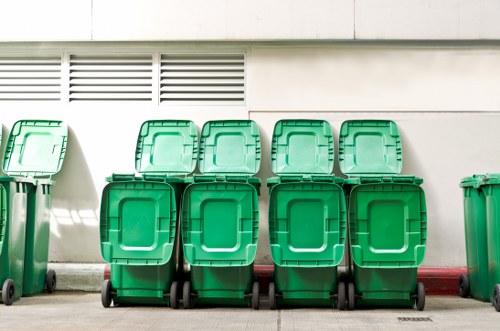 Recycling process at Mitcham waste facility