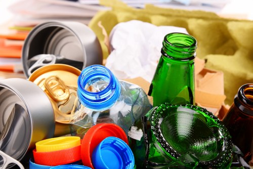 Eco-friendly disposal of garage items